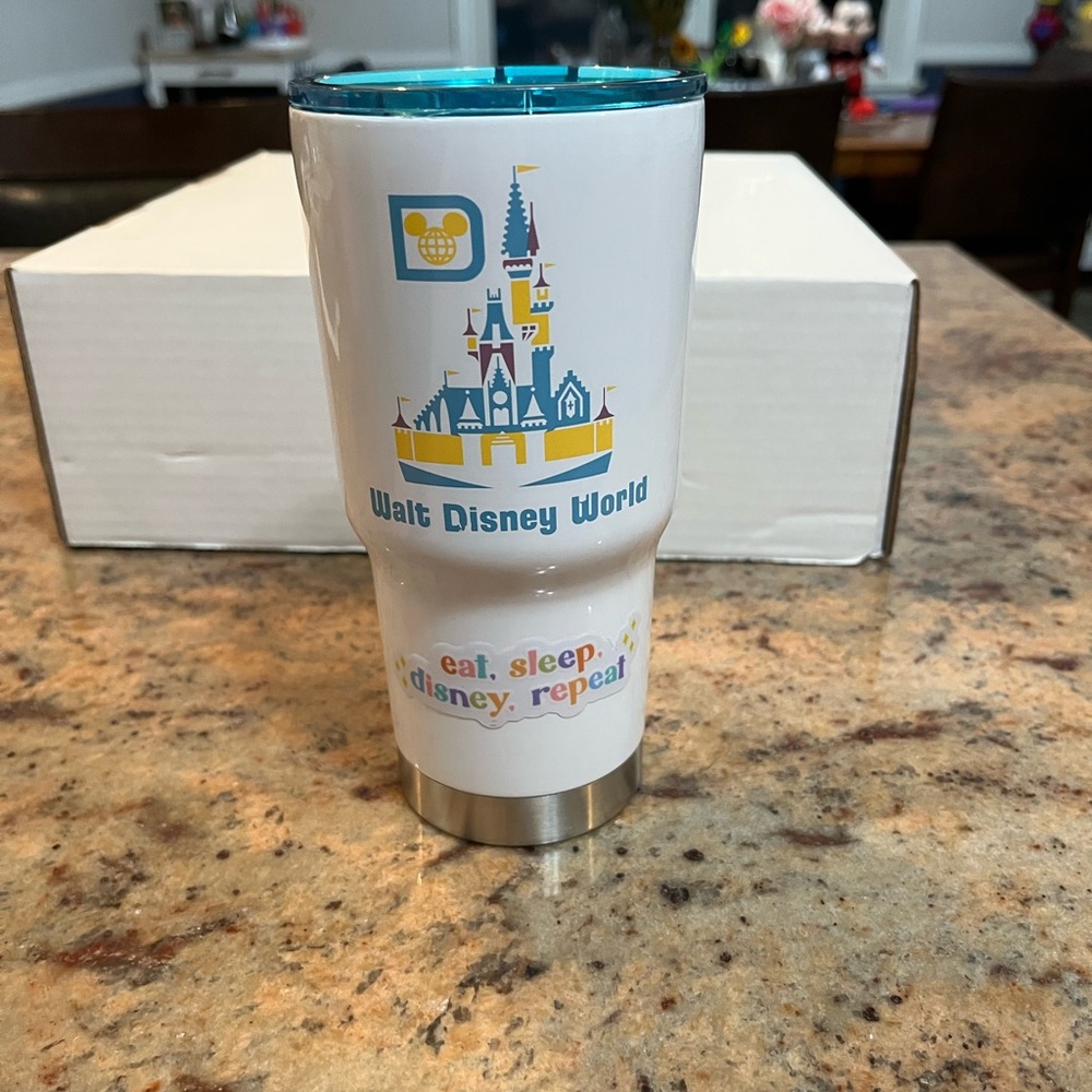 Disney stainless steel tumbler 50th anniversary